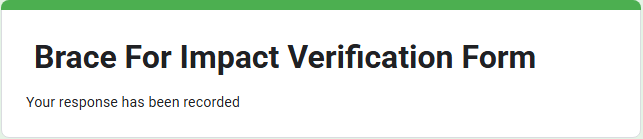 Verification Completion
